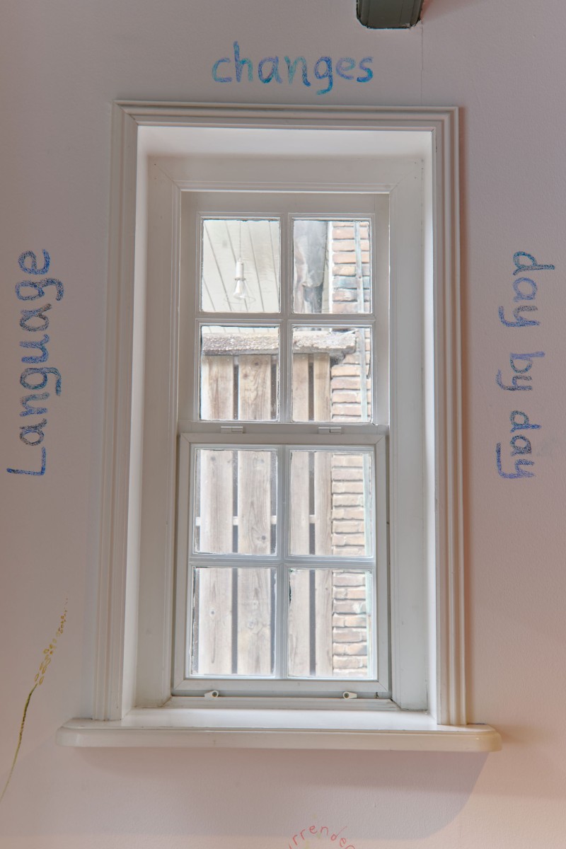 Rory Pilgrim, <em>To Live in Words</em>, 2024, “It hûs is net ien” Kunsthuis SYB, 2024. Photo: Sjoerd Knol.